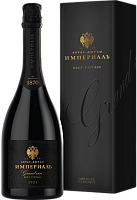 Вино игристое Abrau-Durso Imperial Brut Vintage in gift box 2021 0,75 л фото