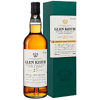 Виски Glen Keith 25 years old Single Malt Speyside in gift box 0,7 л фото