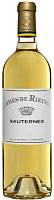Вино Белое Сладкое Les Carmes de Rieussec Sauternes 2014 0,75 л фото