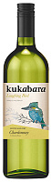 Вино Белое Полусухое Kukabara Chardonnay 2022 0,75 л фото