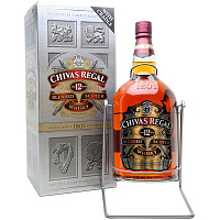 Виски Chivas Regal 12 years old on cradle in gift box 4,5 л фото