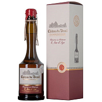 Кальвадос Chateau du Breuil Reserve du Chateau 8 Ans Pays d'Auge in gift box 0,7 л фото