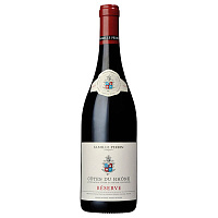 Вино Красное Сухое Famille Perrin Reserve Cotes du Rhone Rouge 2020 0,75 л фото