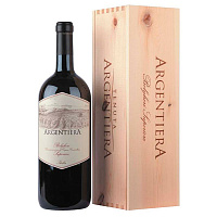 Вино Красное Сухое Tenuta Argentiera Argentiera Bolgheri Superiore in wooden box 2021 1,5 л фото