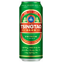 Пиво Светлое Tsingtao in can 0,5 л фото