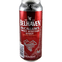 Пиво Тёмное Belhaven McCallum's Sweet Scottish Stout 0,44 л фото