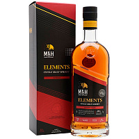 Виски M&H Elements Single Malt Sherry in gift box 0,7 л фото