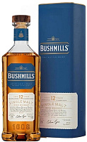 Виски Bushmills 12 Years Old Single Malt in tube 0,7 л фото