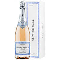 Вино игристое Розовое Брют Chartron et Trebuchet Pinot Noir Cremant de Bourgogne in gift box 2019 0,75 л фото