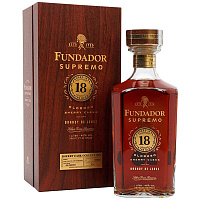 Бренди Fundador Supremo 18 Oloroso Sherry Casks Brandy de Jerez in gift box 1 л фото