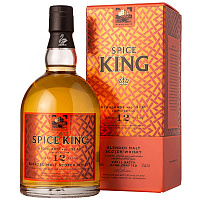 Виски Spice King Highland & Islay Limited Edition 12 Years Old Blended Malt in gift box 0,7 л фото