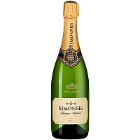 Вино игристое Белое Брют Simonsig Kaapse Vonkel Cap Classique Brut 2022 0,75 л фото