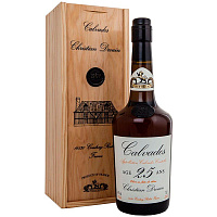 Кальвадос Christian Drouin 25 ans in wooden box 0,7 л фото