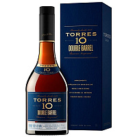 Бренди Torres 10 Double Barrel in gift box 0,7 л фото