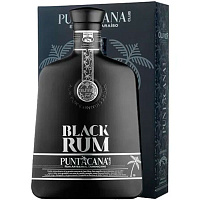 Ром Puntacana Club Black in gift box 0,7 л фото