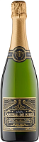 Вино игристое Белое Брют Castell de Ribes Brut Nature Cava 0,75 л фото