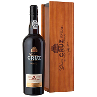 Портвейн Gran Cruz 20 Years in wooden box 0,75 л фото