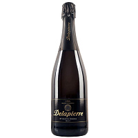 Вино игристое Белое Брют Delapierre Etiqueta Negra Brut Cava 2024 0,75 л фото