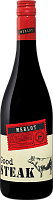 Вино Красное Сухое Good Steak Merlot Kuban 0,75 л фото