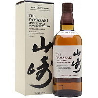 Виски Suntory Yamazaki Distiller's Reserve Single Malt in gift box 0,7 л фото