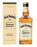 Виски Jack Daniel's Tennessee Honey in gift box 1 л фото