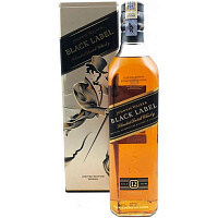 Виски Johnnie Walker Black Label 12 Year Old in gift box 0,7 л фото