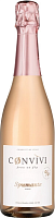 Вино игристое Розовое Convivi Spumante Rose Free From Alcohol 0,75 л фото