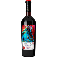 Вино Красное Полусухое Crin d'Or № 2101 Merlot Coffee Pays d'Oc 2021 0,75 л фото