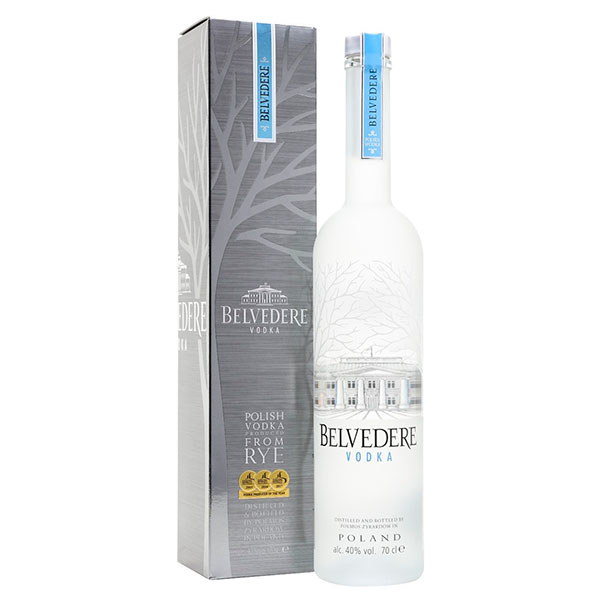 Водка Belvedere in gift box 0,70 купить по цене 3 670 ₽ в Москве